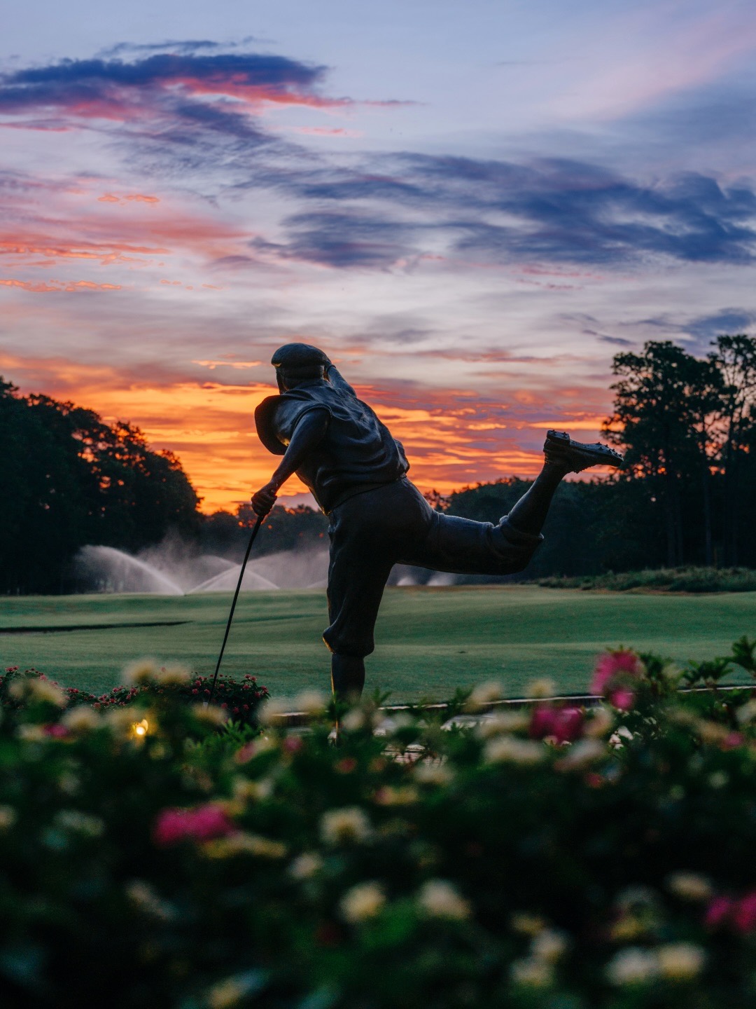 Pinehurst No. 10 at dusk
